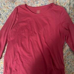 L.L. Bean quarter sleeve top